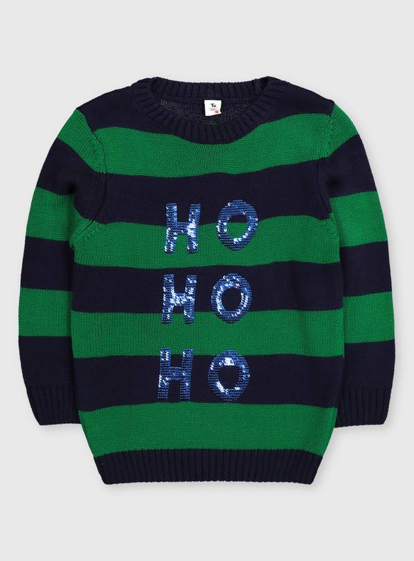 Ho ho ho sequin on sale sweater